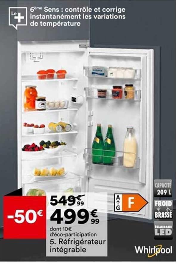 Réfrigérateur Intégrable Whirlpool