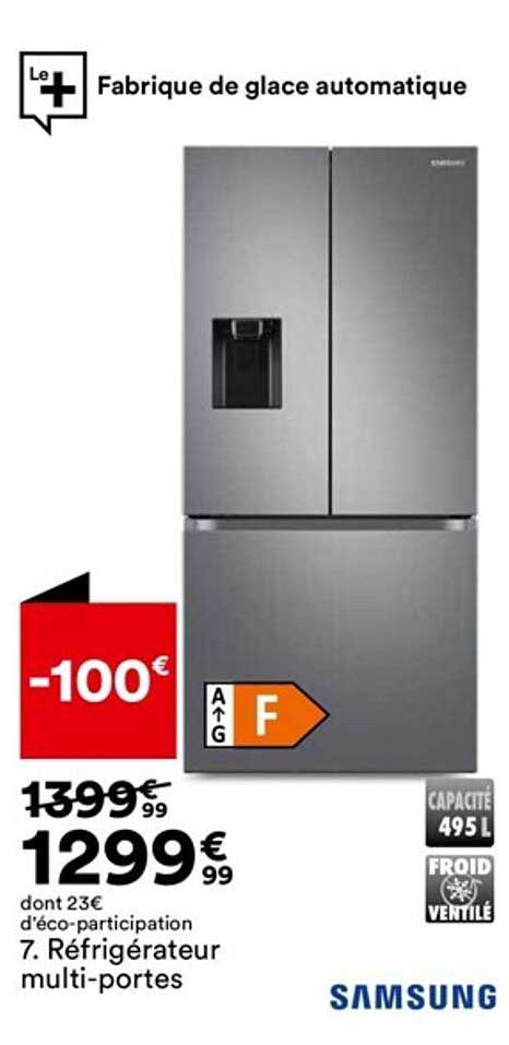 Réfrigérateur Multi-portes Samsung