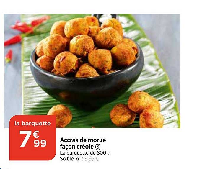 accras de morue façon créole