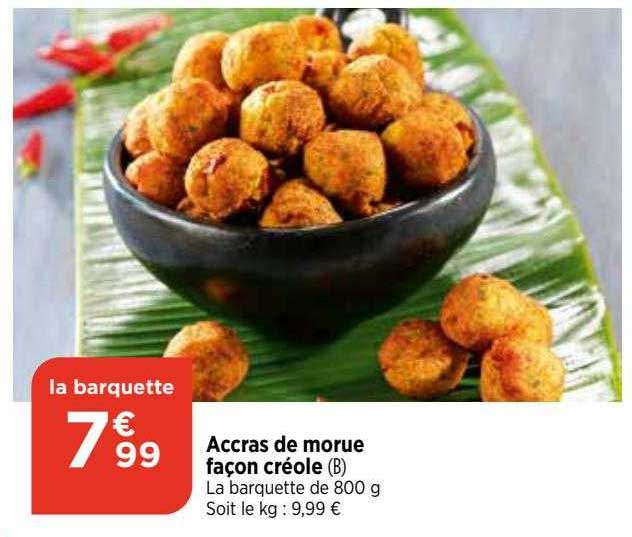 accras de morue façon créole