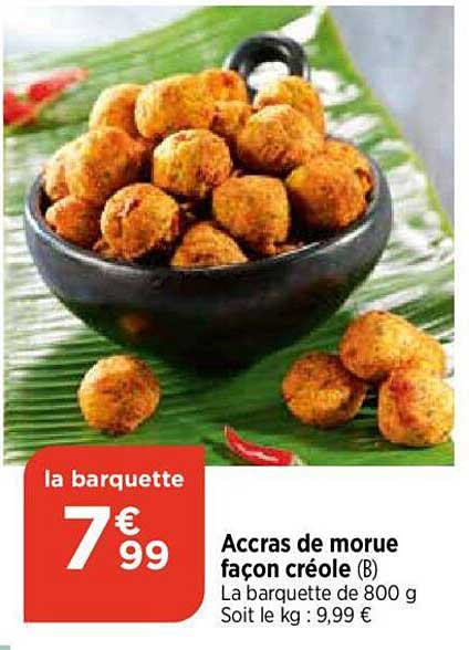 accras de morue façon créole