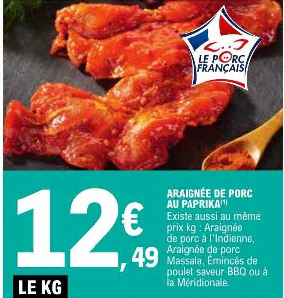 Araignée De Porc Au Paprika