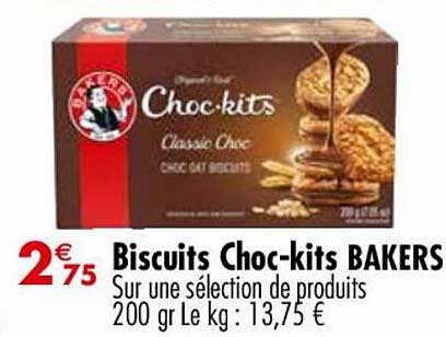 Biscuits Choc-kits Bakers