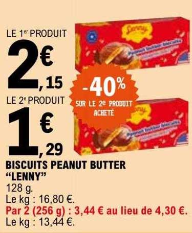 biscuits peanut butter "lenny"