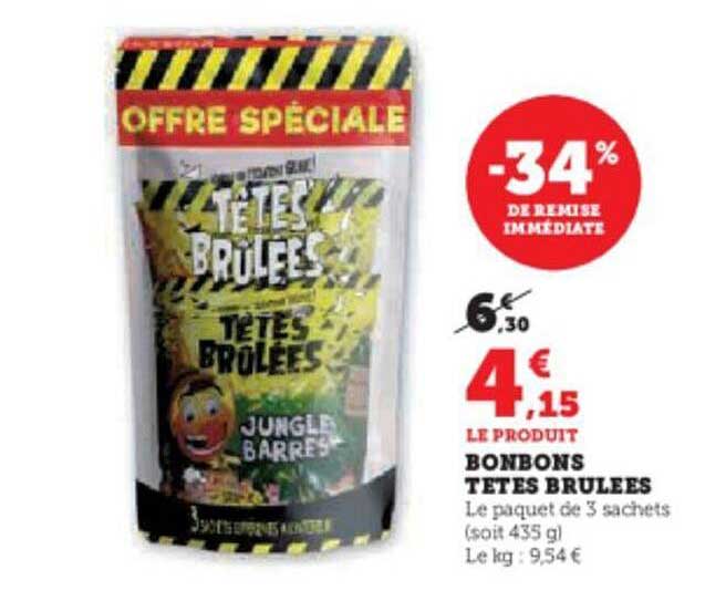 Bonbons Têtes Brûlées