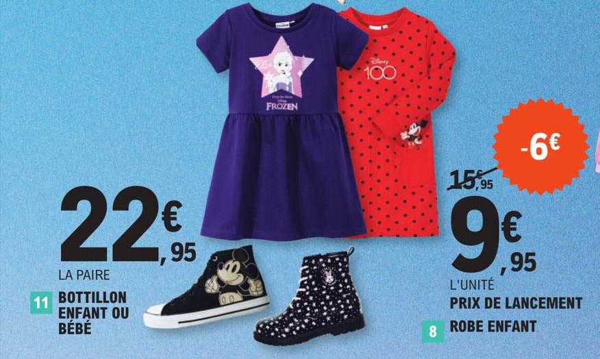 bottillon enfant ou bébé, robe enfant