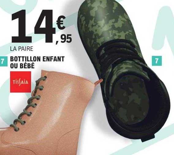 bottillon enfant ou bébé tissaia