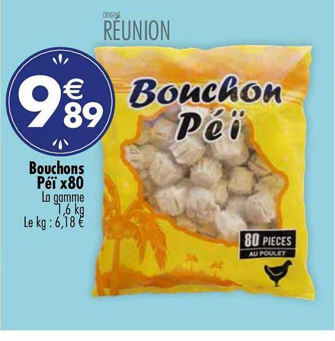 bouchons péï x 80
