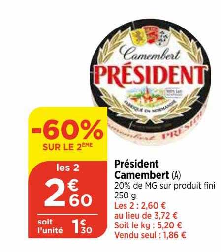 Camembert Président
