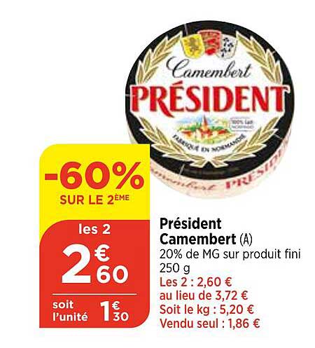 Camembert Président