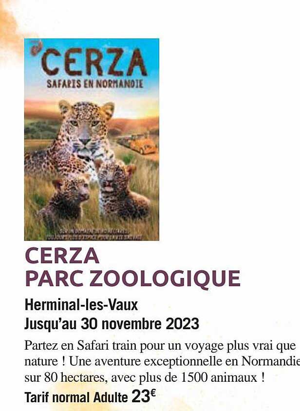 cerza parc zoologique