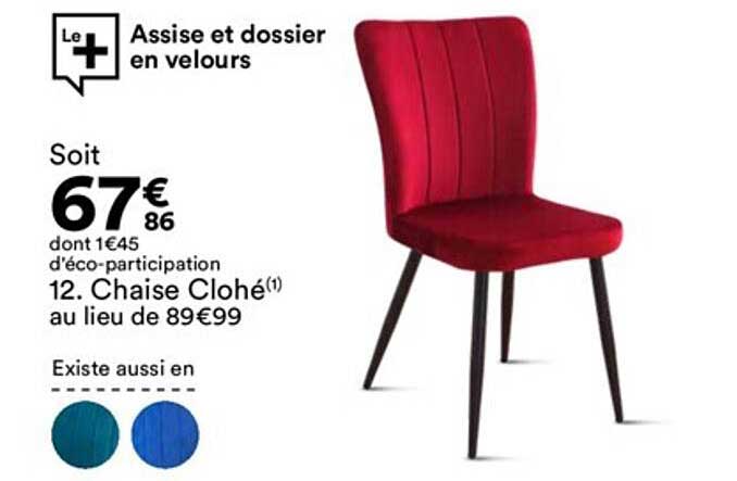 Chaise Clohé