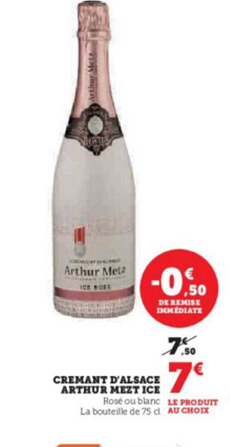 crémant d'alsace arthur metz ice