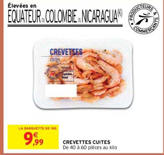 Crevettes Cuites
