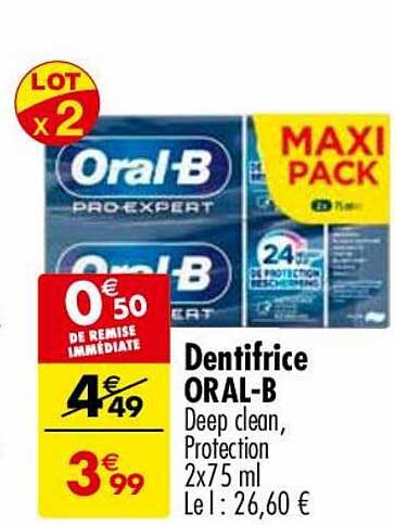 Dentifrice Oral-b