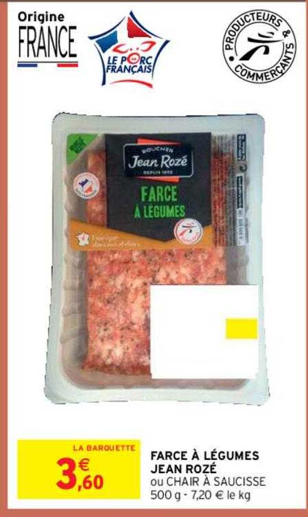 farce à légumes jean rozé