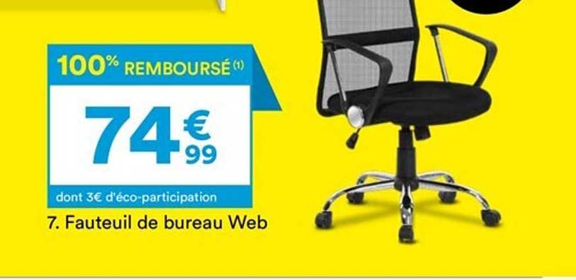 fauteuil de bureau web