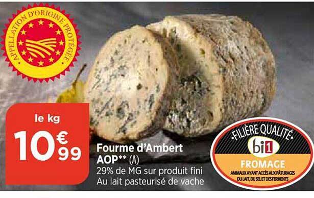 fourme d'ambert aop