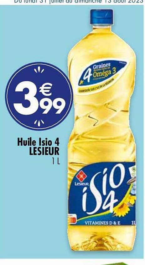 huile isio 4 lesieur
