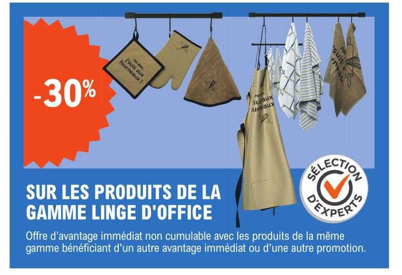 La Gamme Linge D'office