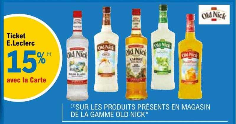 la gamme old nick