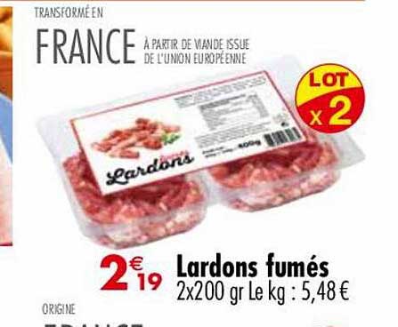 Lardons Fumés