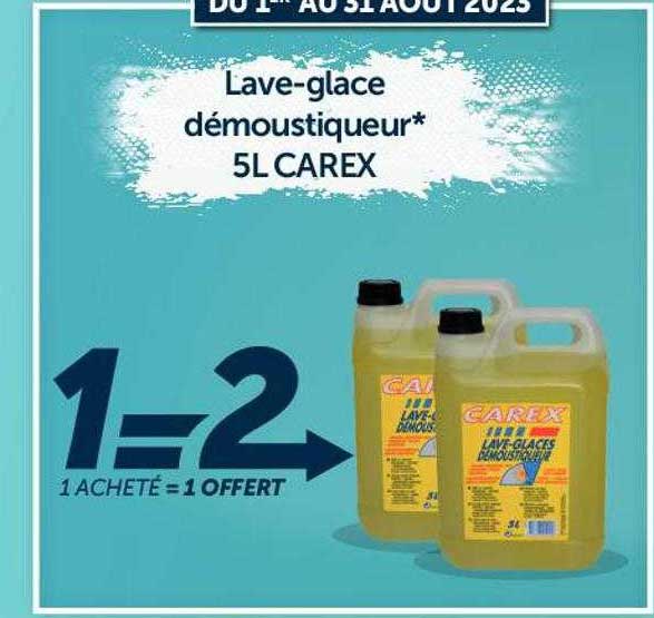 lave-glace démoustiqueur 5l carex