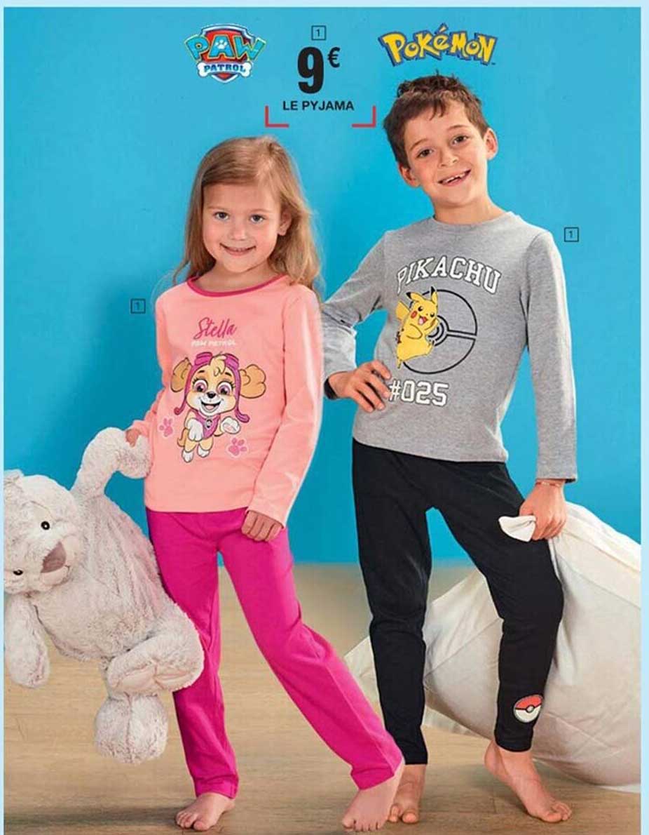 le pyjama pokémon , paw patrol