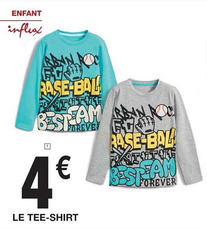 le tee-shirt enfant influx