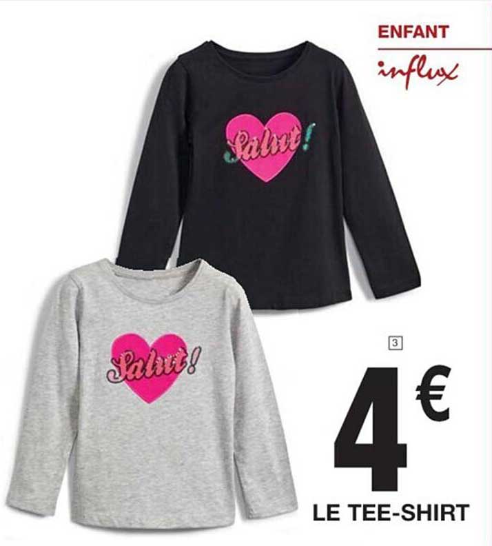 le tee-shirt enfant influx