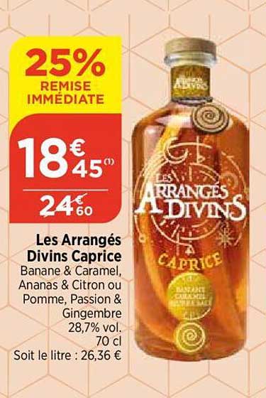 les arrangés divins caprice