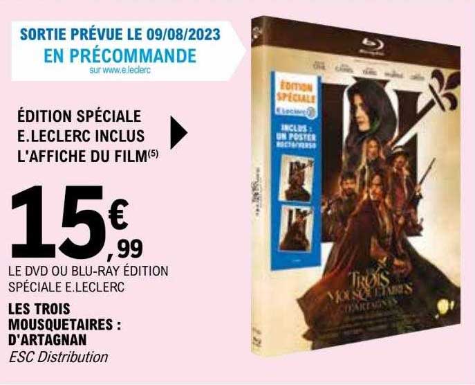 les trois mousquetaires : d'artagnan