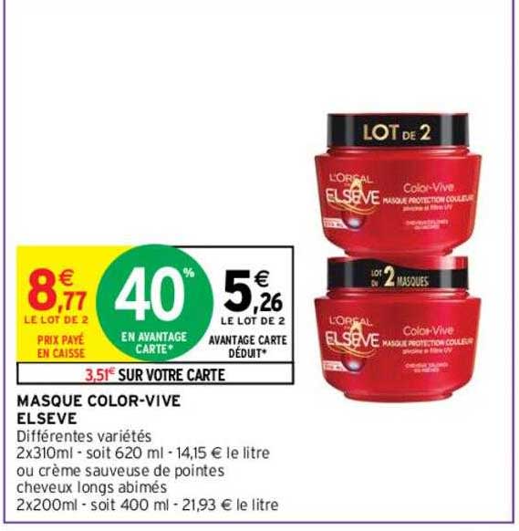 masque color-vive elseve