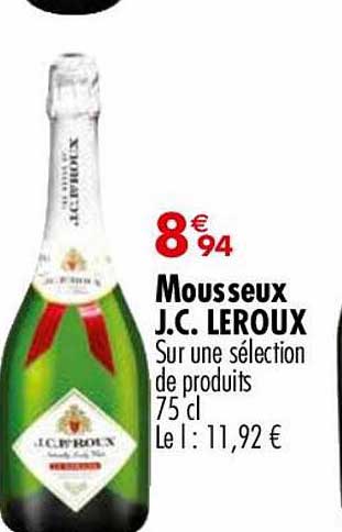 mousseux j.c. leroux