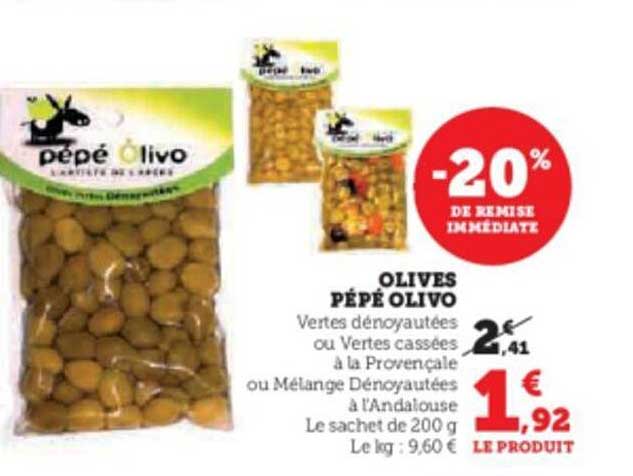 olives pépé olivo