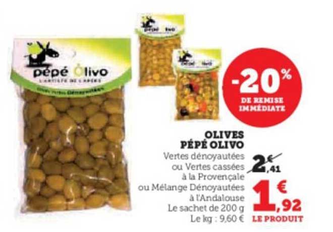 olives pépé olivo