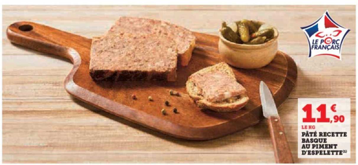 pâté recette basque au piment d'espelette