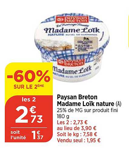 paysan breton madame loïk nature