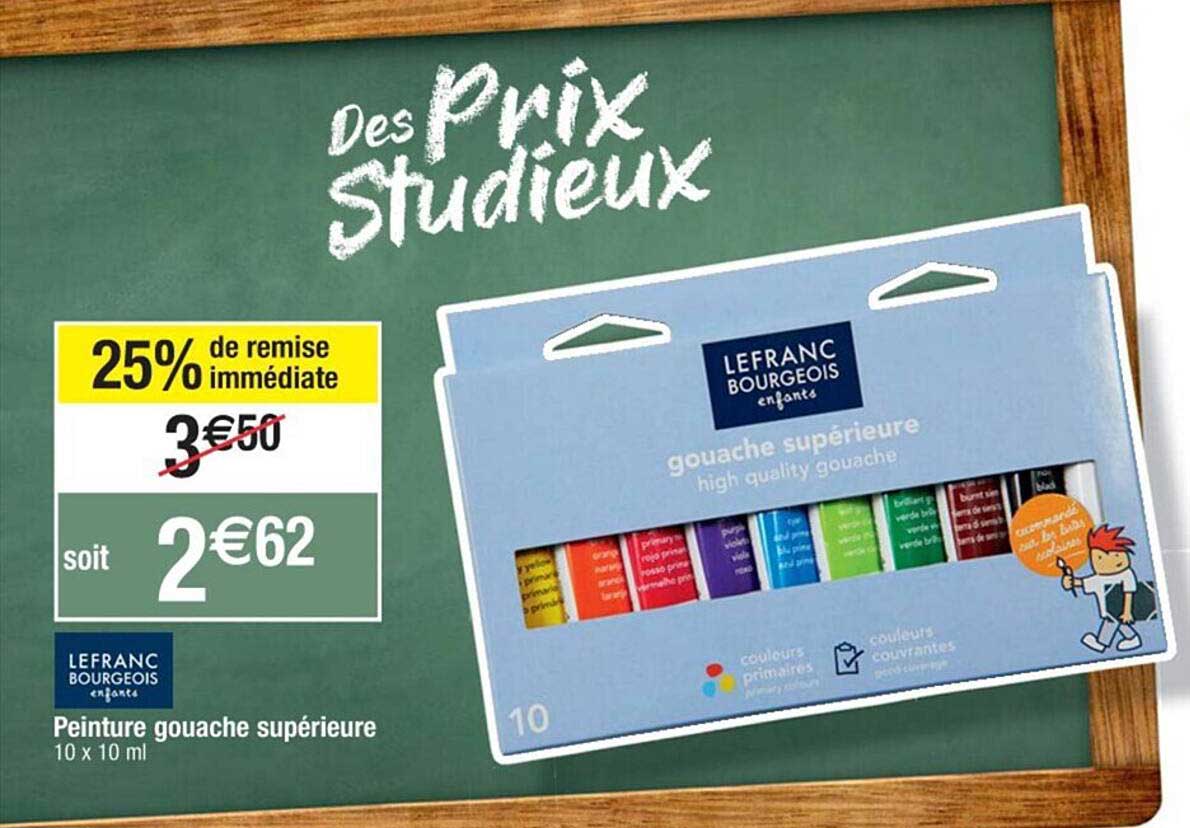 peinture gouache supérieure le franc bourgeois