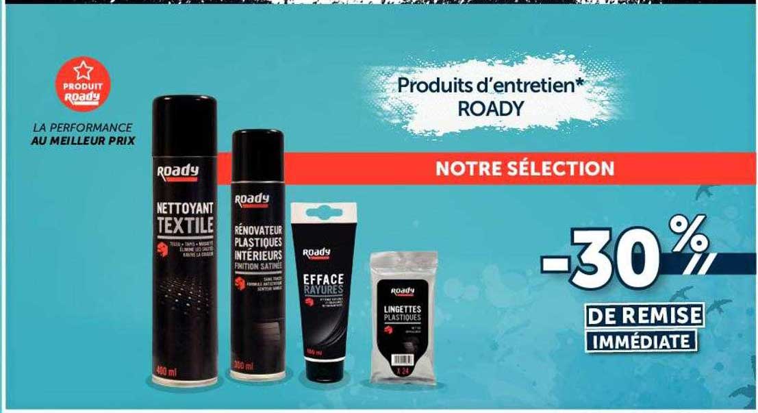 produits d'entretien roady
