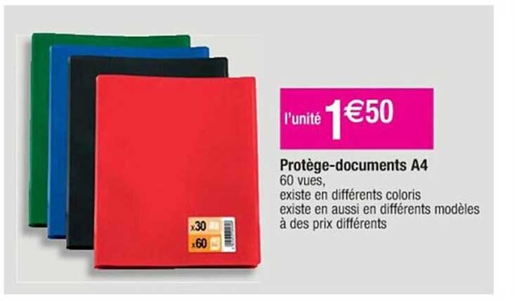 protège-documents a4