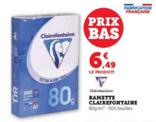 Ramette Clairefontaine