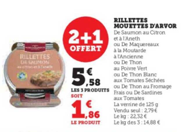 rillettes mouettes d'arvor