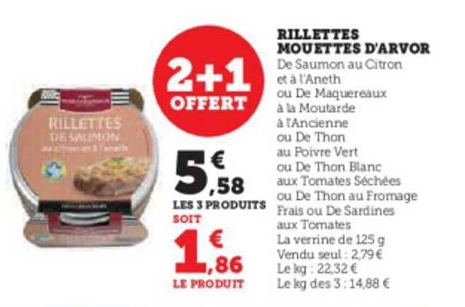 rillettes mouettes d'arvor