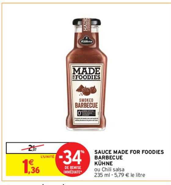 sauce made for foodies barbecue kühne