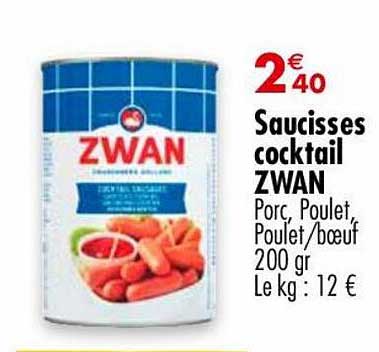 Saucisses Cocktail Zwan