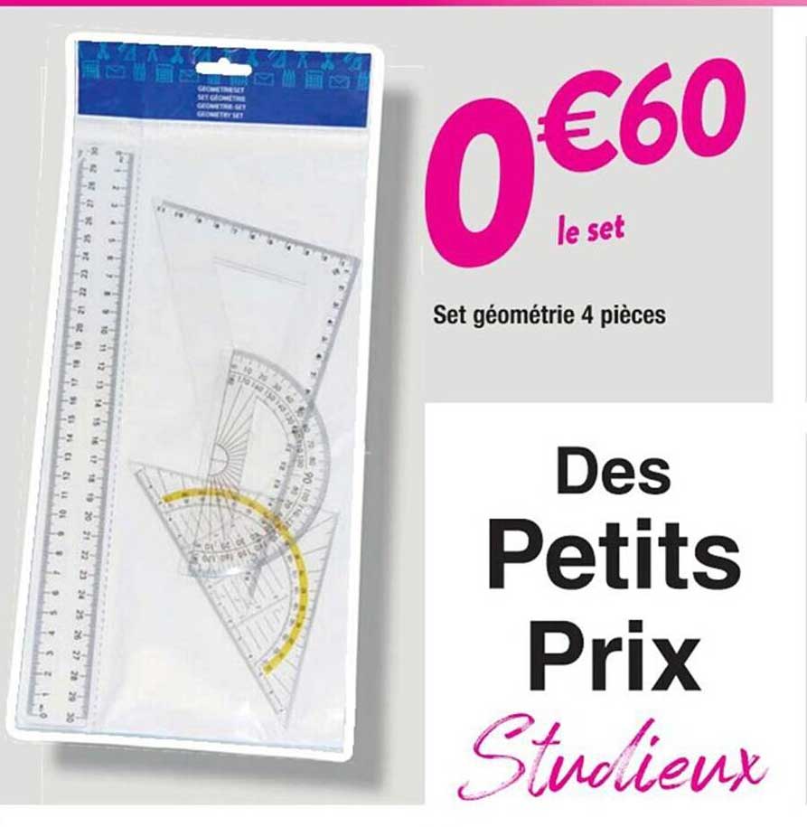 Set Géométrie 4 Pièces