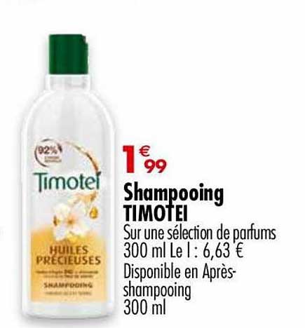 Shampooing Timotei