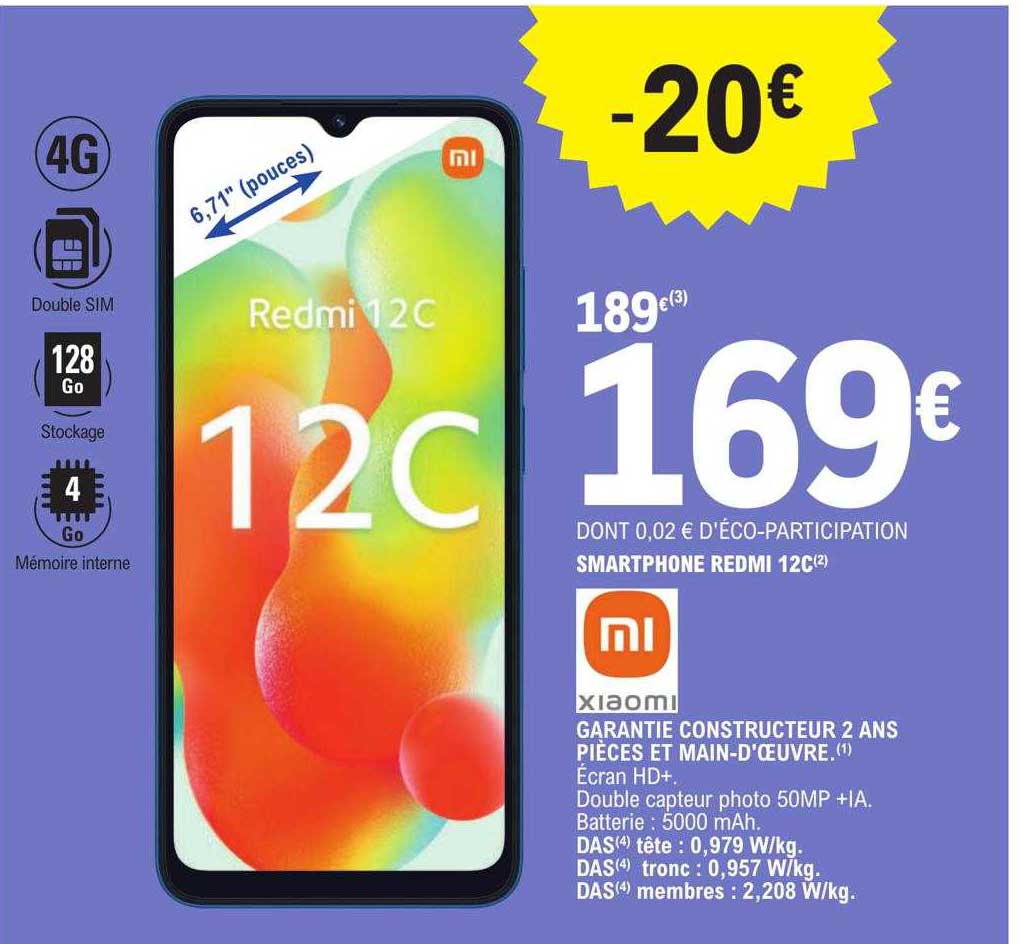 Smartphone Redmi 12c Xiaomi