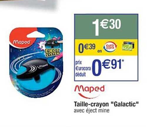taille-crayon "galactic" maped